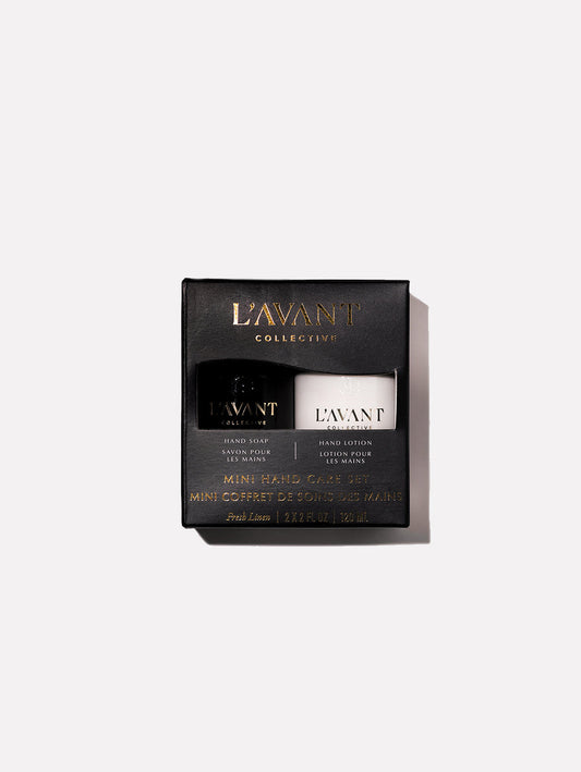 L'Avant Mini Hand Care Set, Hand Soap + Hand Lotion - Fresh Linen