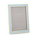 Addison Ross Powder Blue Enamel & Gold Frame - 5x7