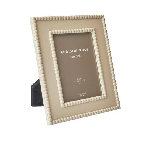 5x7 Cappuccino Bobbin Lacquer Photo Frame