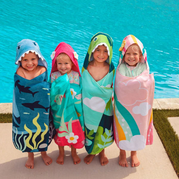 Flower Hooded Towel