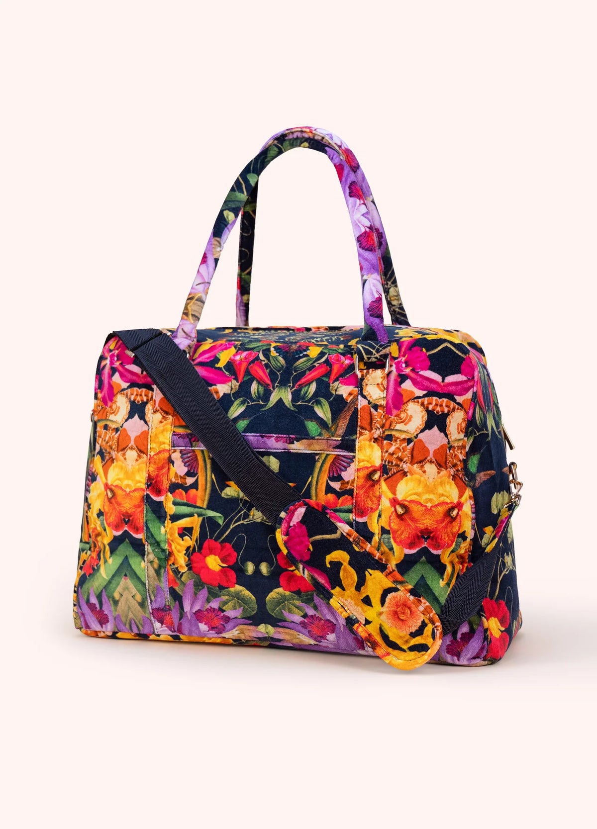 Powder Designs Lux Weekend Bag - Botanical Kaleidoscope
