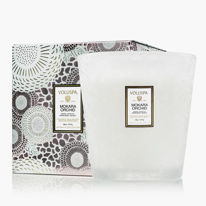 Voluspa Mokara Orchid 3 Wick Hearth Candle