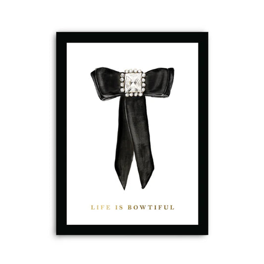 Good JuJu Ink Black Antique Bows Softcover Notebook