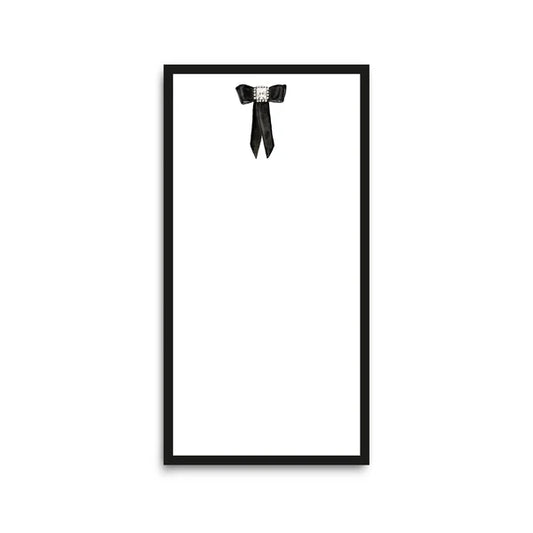 Good JuJu Ink Antique Black Bow Notepad
