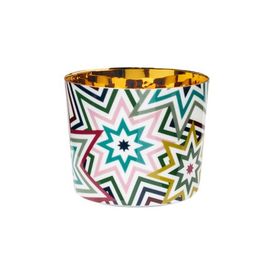 Sieger by Fürstenberg Sip Of Gold Sip Of Gold Paraíso Colored Stars Champagne Tumbler