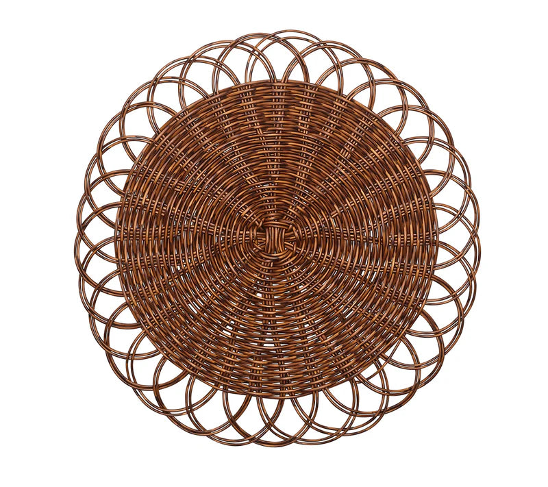Kim Seybert Alfresco Placemat, Set of 4 - Brown