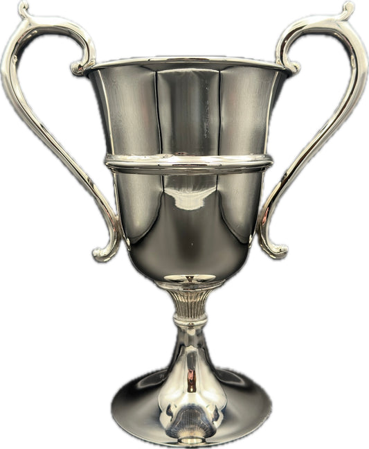 Saint Austin Company Medium Silver Plated Trophy