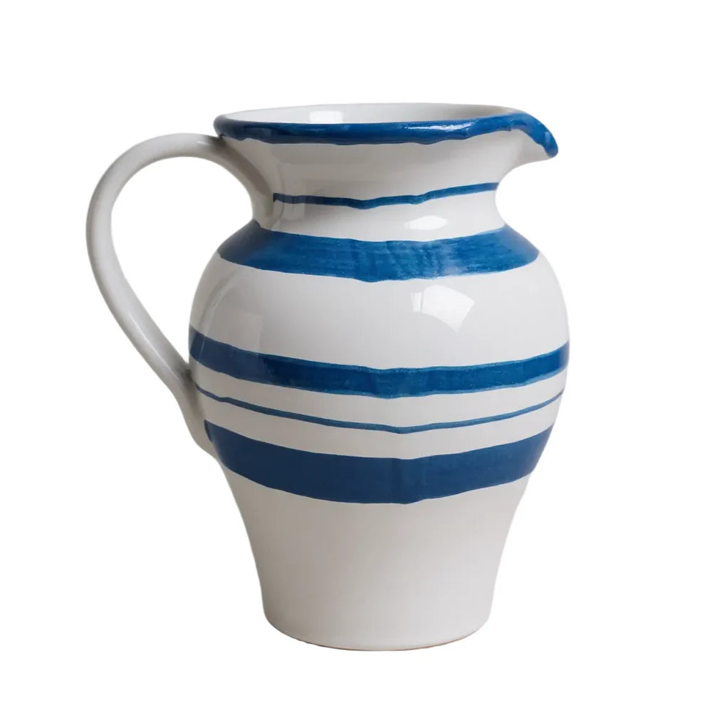 La Gabbianella Rimini Pitcher - Blue