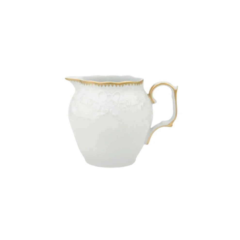 Simply Anna Dinnerware Collection - White & Gold