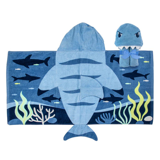 Shark Hooded Towel