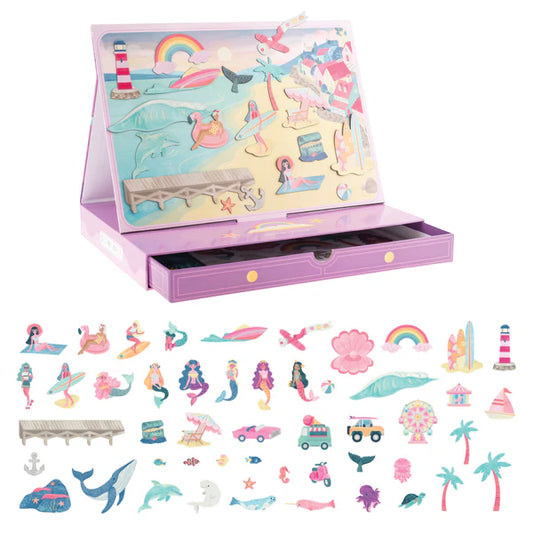 Mermaid Magnetic Scene w/ Drawer