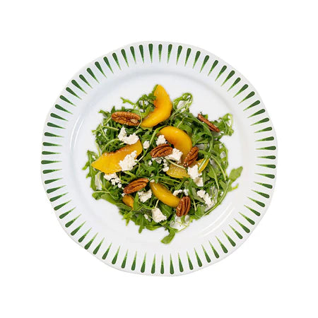 Juliska Sitio Stripe Dinnerware - Basil