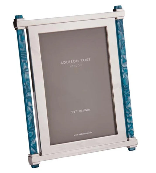 Addison Ross Emerald & Silver Acrylic Photo Frame - 5x7