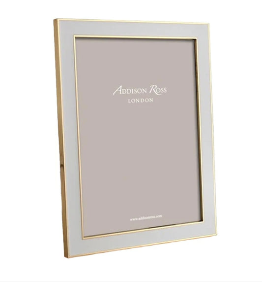 Addison Ross Chiffon Enamel & Gold Frame - 4x6