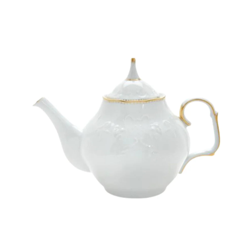 Simply Anna Dinnerware Collection - White & Gold