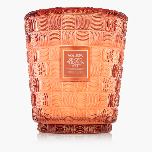 Voluspa Spiced Pumpkin Latte 5-Wick Hearth