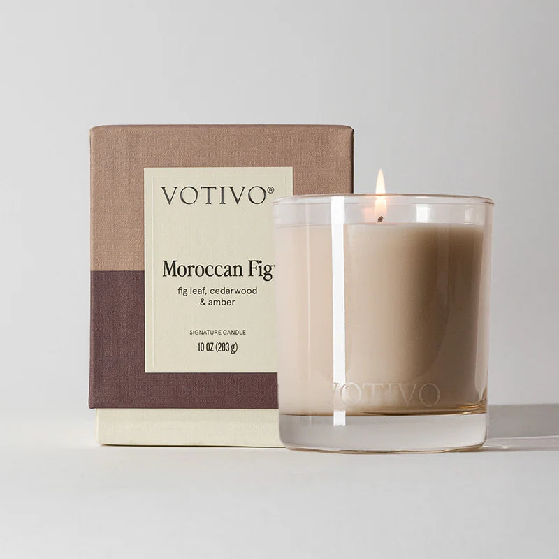 Votivo Moroccan Fig 10 oz. Signature Candle