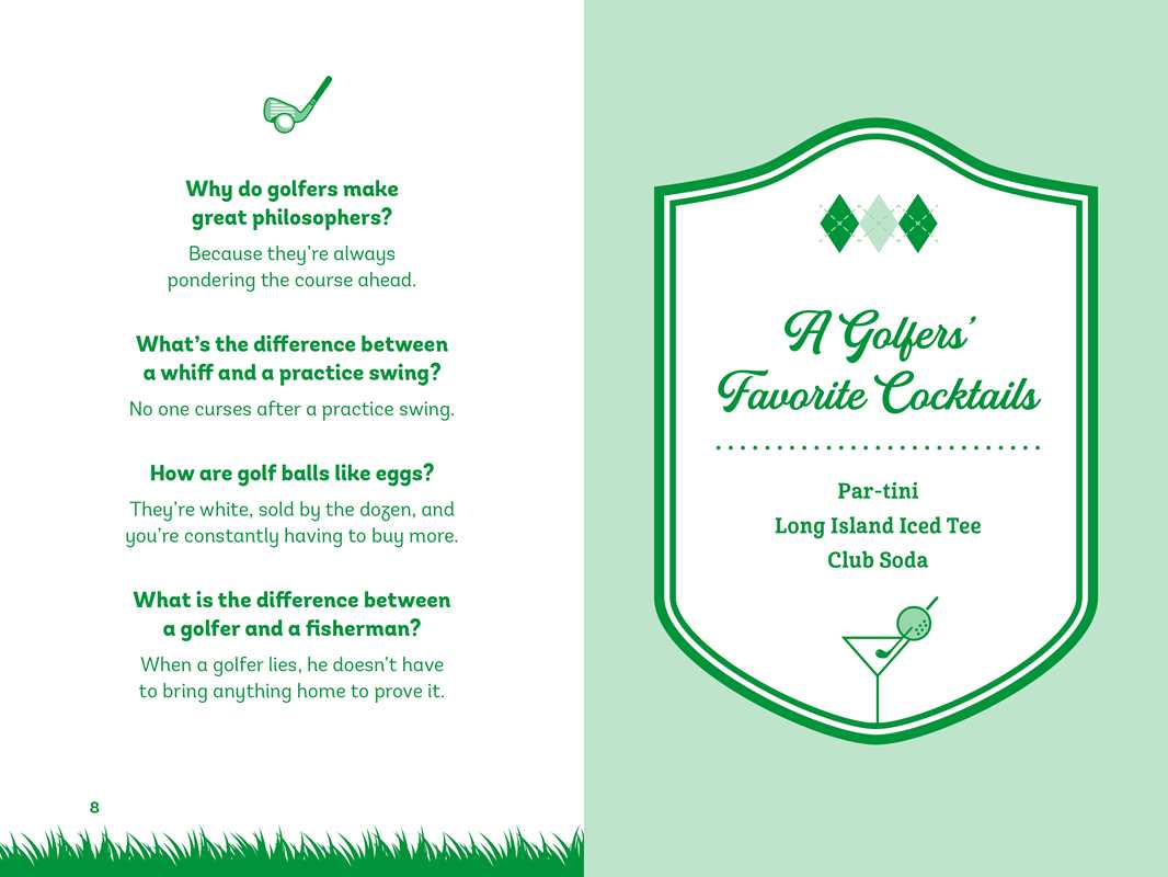 Putt-erly Hilarious Golf Jokes for Dads by Jay Wallace