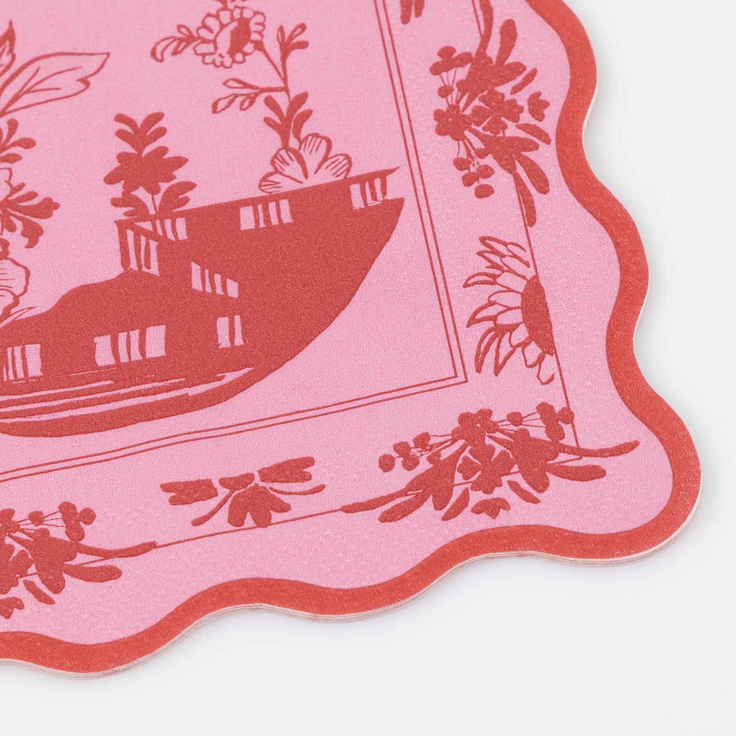 Meri Meri Pink Vintage Botanical Small Napkins