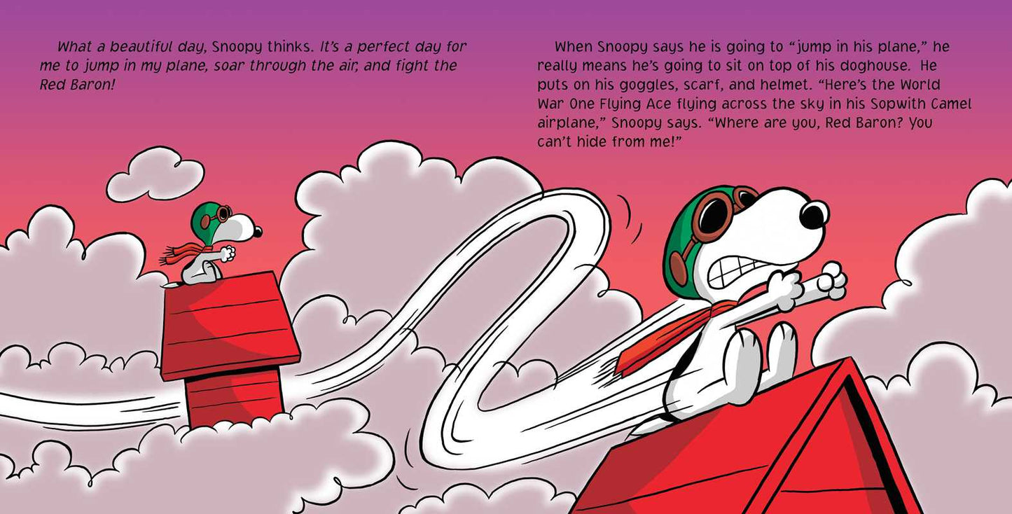 Snoopy Takes Off! by Charles  M. Schulz: Paperback; 24 pages / English