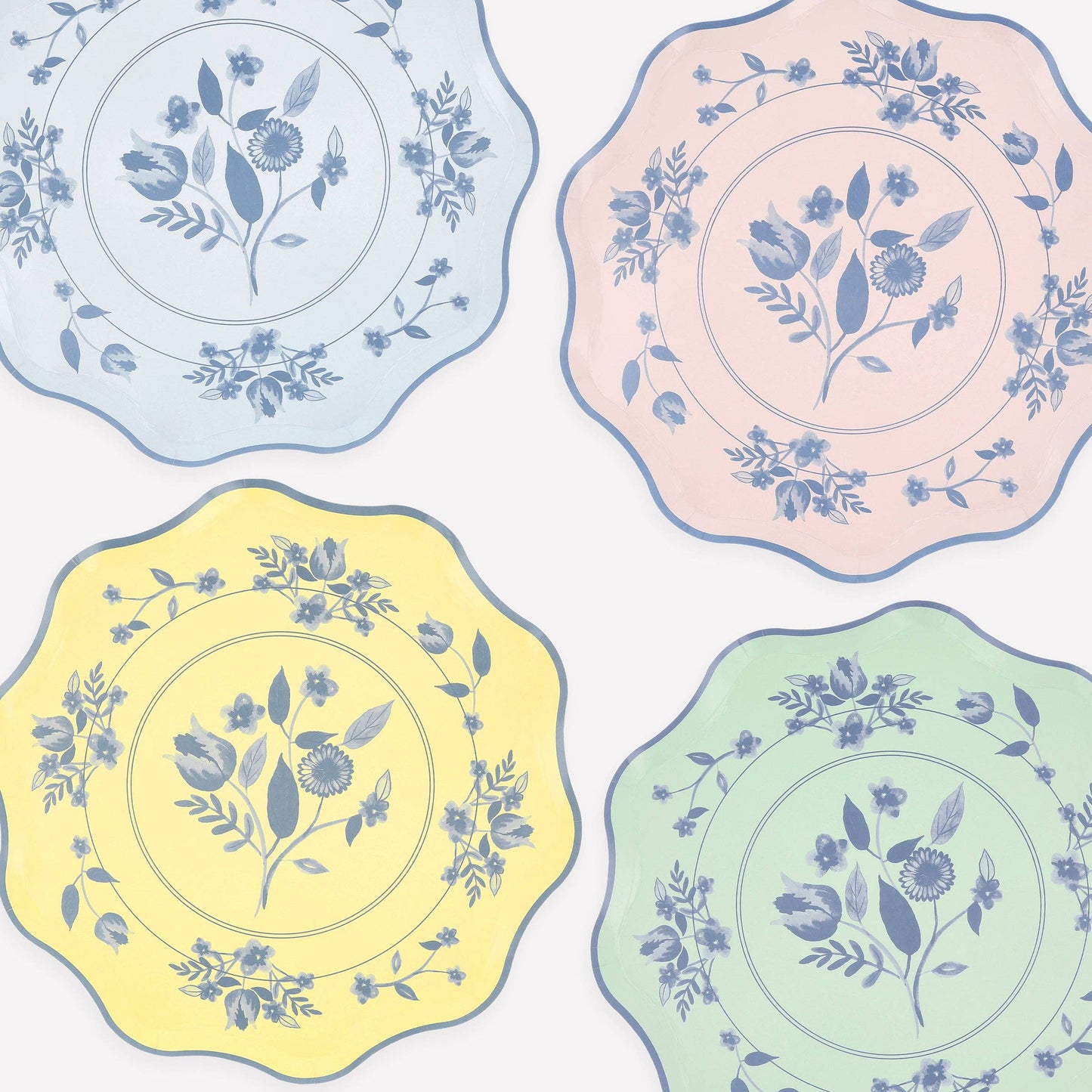 Meri Meri Vintage Botanical Dinner Plates