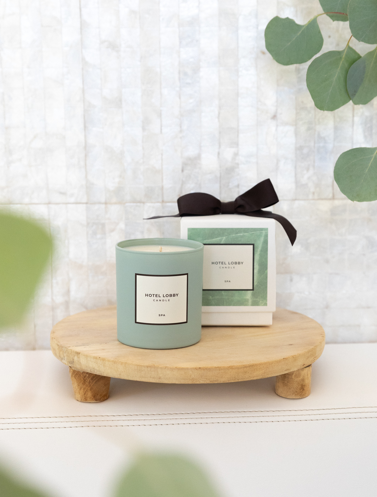 Spa - Relaxing Eucalyptus Luxury Soy Candle - 9.75 oz