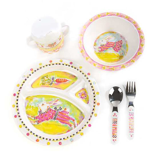 Bunny Toddler's Dinnerware Set