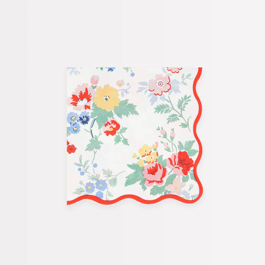 Meri Meri Vintage Floral Small Napkins