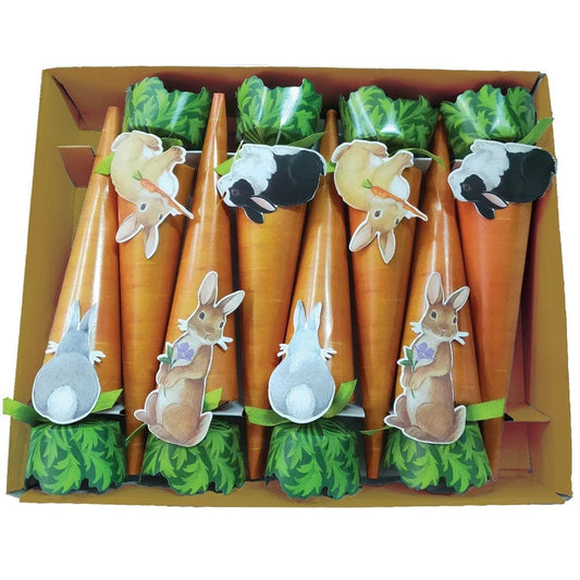 Bunny & Carrot Cracker Set of 8