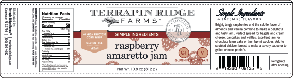 Terrapin Ridge Farms Raspberry Amaretto Preserve