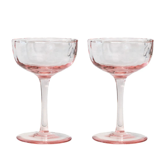 Puro Cocktail Coupe Set/2 - Blush