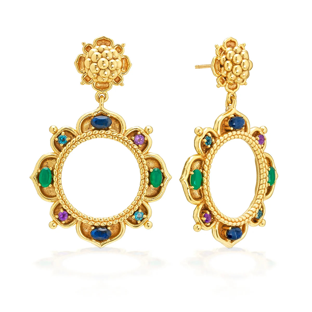 Capucine De Wulf Contessa Dangle Earrings - Multi