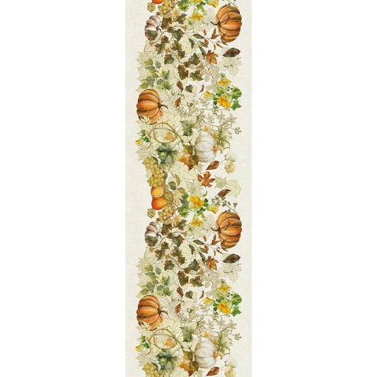 Garnier Thiebaut Delices D'Automne Potiron Tablerunner 21"x61"