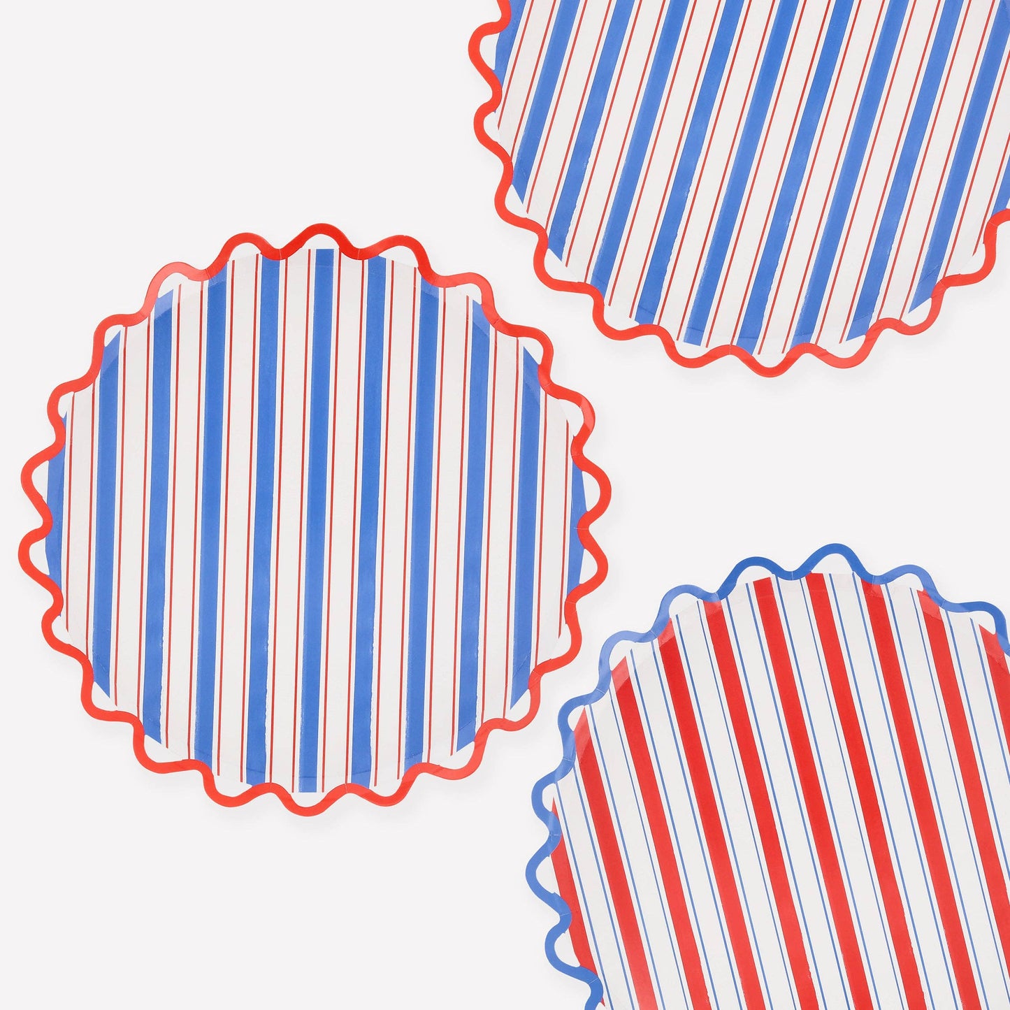 Meri Meri Nautical Striped Dinner Plates