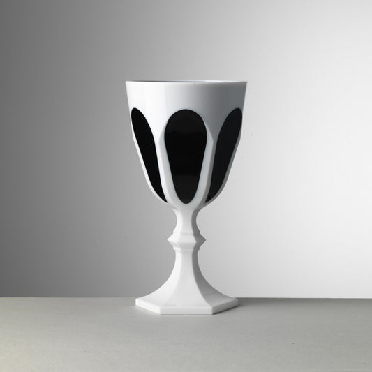 Mario Luca Giusti Black & White Goblets - Acrylic