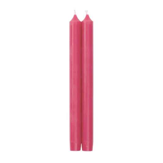 Fuchsia Duet Taper Candles