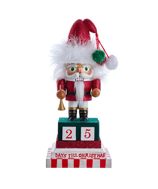Hollywood Nutcrackers™ Countdown to Christmas Santa Nutcracker - 12 Inch