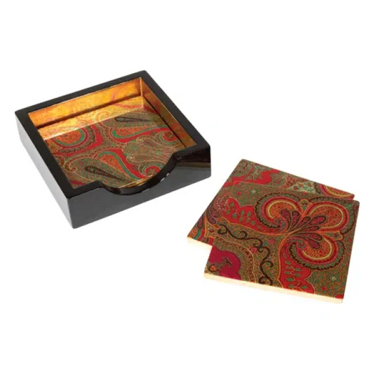 Jaipur Lacquer Coaster Set