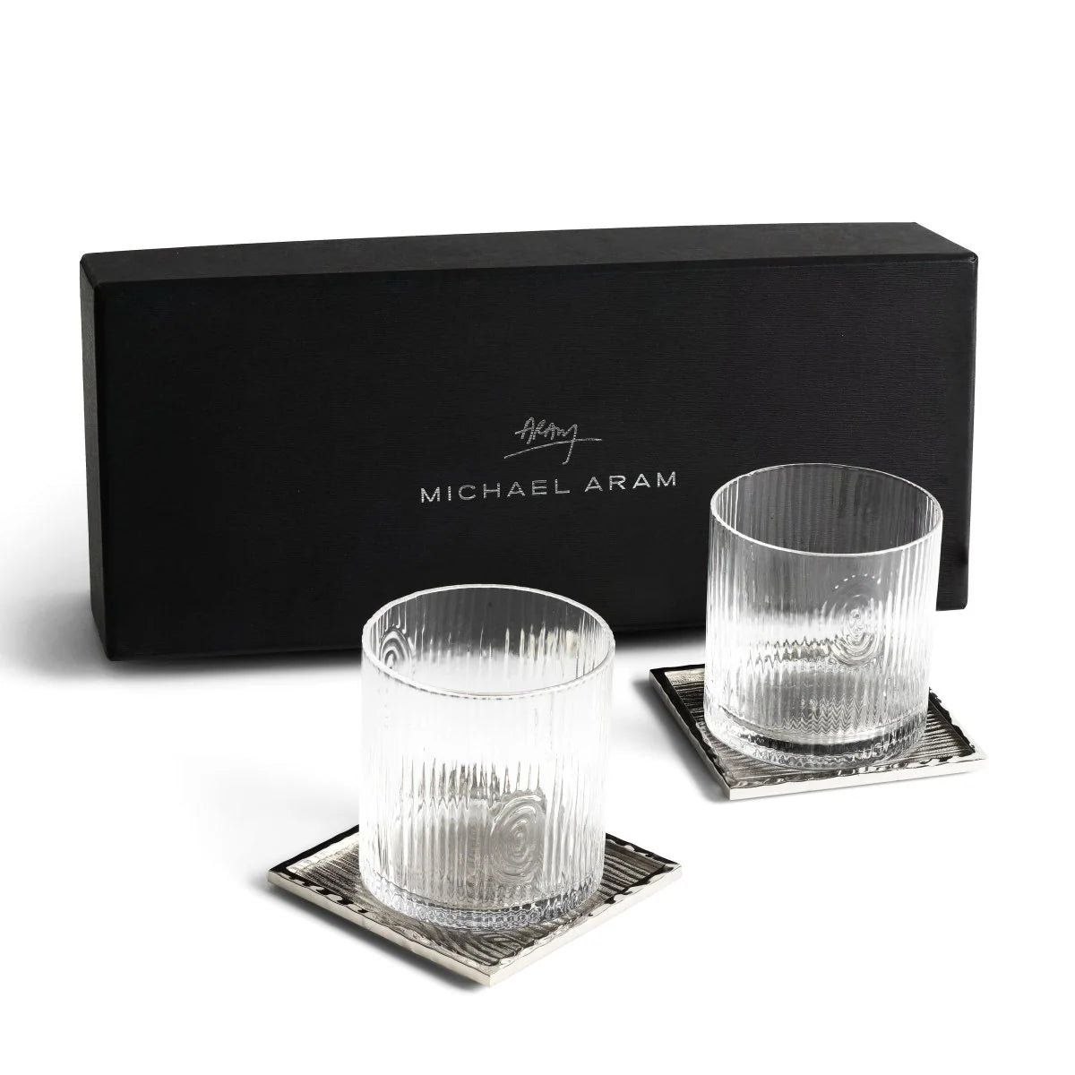 Ivy & Oak Glass and Coaster Gift Set of 2