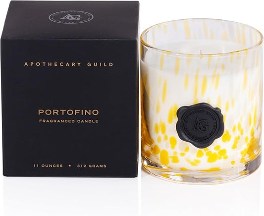 Zodax Apothecary Guild Opal Glass Jar Candle - 11 oz - Portofino