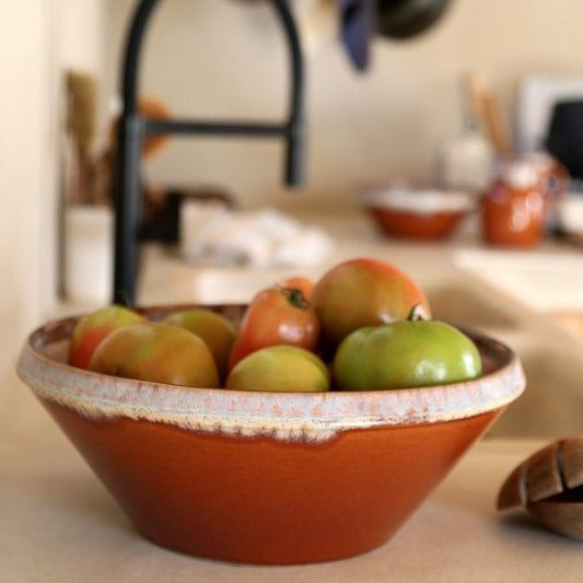 Poterie Serving Bowl 13 inch - Latte