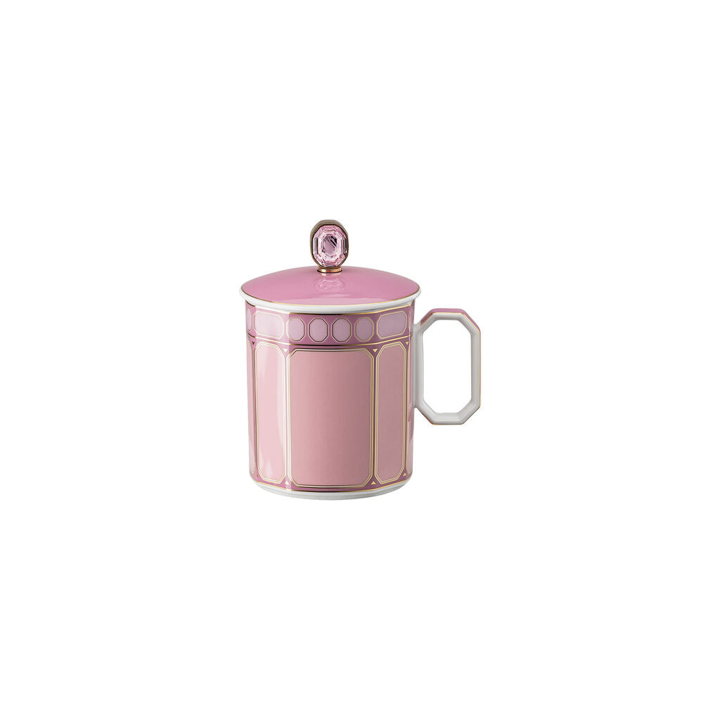 Rose Lidded Mug