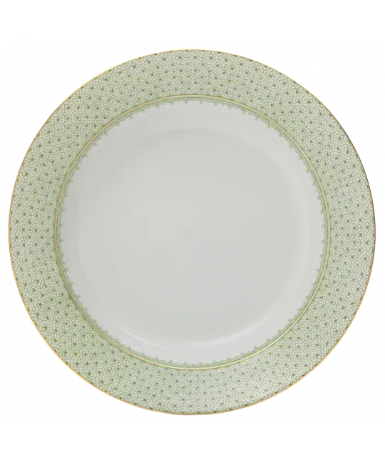 Mottahedeh Apple Green Lace Rimmed Soup