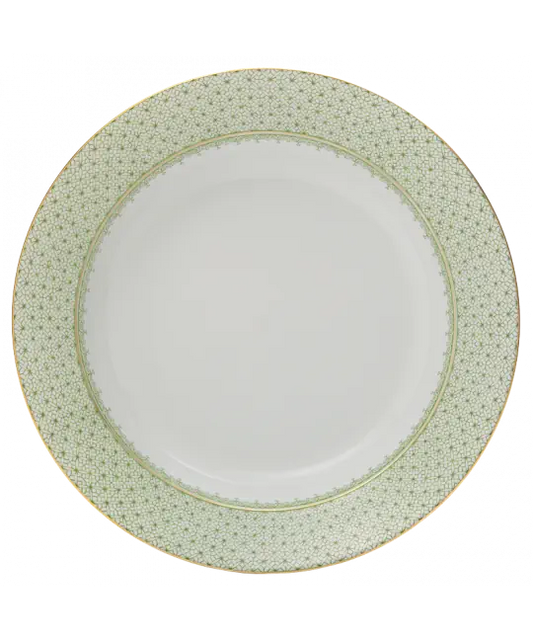 Mottahedeh Apple Green Lace Rimmed Soup