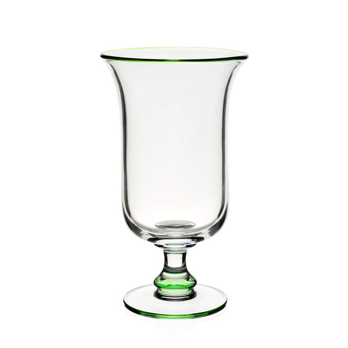 Siena Green Footed Flower Vase