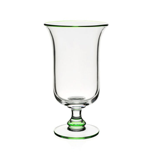 Siena Green Footed Flower Vase