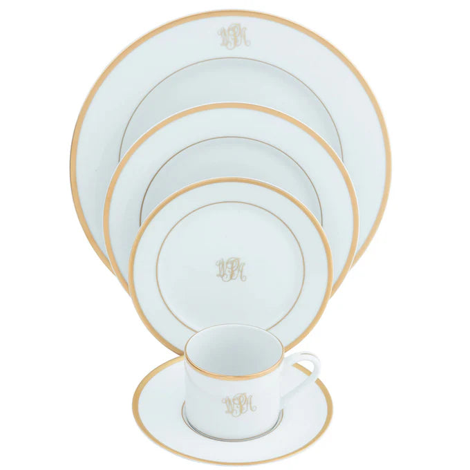 Pickard Signature Gold - with Monogram