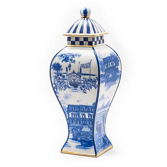 Royal Toile Small Ginger Jar