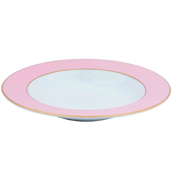 Pickard China ColorSheen Pink with Gold
